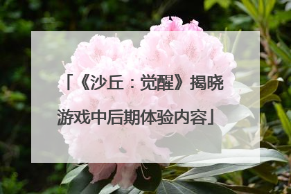 《沙丘：觉醒》揭晓游戏中后期体验内容