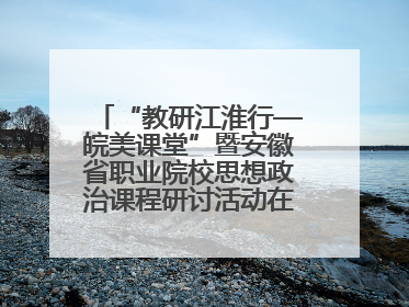 “教研江淮行—皖美课堂”暨安徽省职业院校思想政治课程研讨活动在芜湖高级职业技术学校举行