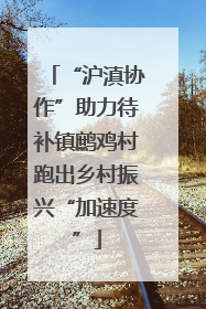 “沪滇协作”助力待补镇鹧鸡村跑出乡村振兴“加速度”