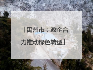禹州市：政企合力推动绿色转型