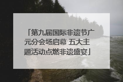 第九届国际非遗节广元分会场启幕 五大主题活动点燃非遗盛宴