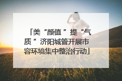 美“颜值 ”提“气质 ”济阳城管开展市容环境集中整治行动
