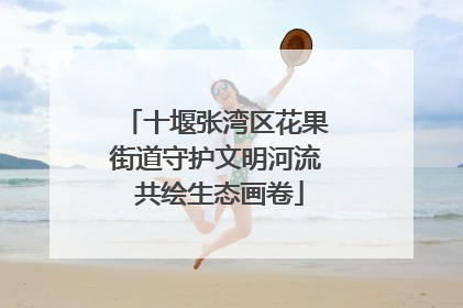 十堰张湾区花果街道守护文明河流 共绘生态画卷