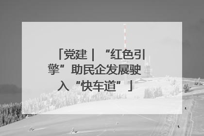 党建｜“红色引擎”助民企发展驶入“快车道”