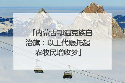 内蒙古鄂温克族自治旗：以工代赈托起农牧民增收梦