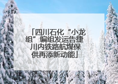 四川石化“小龙组”编组发运告捷 川内铁路航煤保供再添新动能