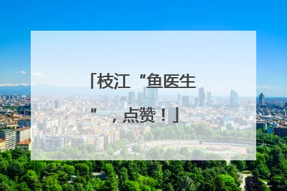 枝江“鱼医生”，点赞！