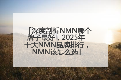 深度剖析NMN哪个牌子最好，2025年十大NMN品牌排行，NMN该怎么选