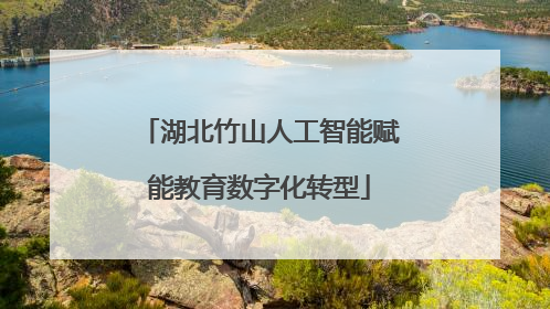湖北竹山人工智能赋能教育数字化转型