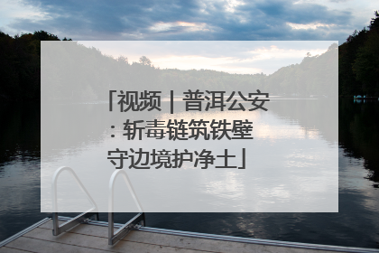 视频｜普洱公安：斩毒链筑铁壁 守边境护净土
