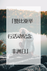 赞比亚举行活动纪念非洲日