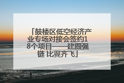 鼓楼区低空经济产业专场对接会签约18个项目——建圈强链 比翼齐飞