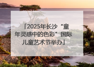 2025年长沙“童年灵感中的色彩”国际儿童艺术节举办