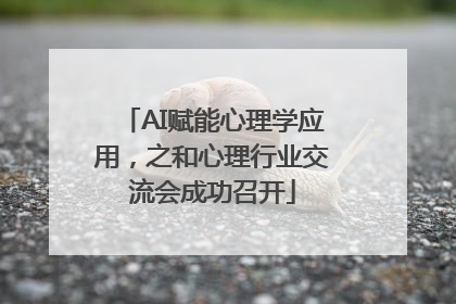 AI赋能心理学应用，之和心理行业交流会成功召开